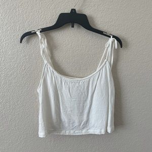WHITE SUMMER TANK